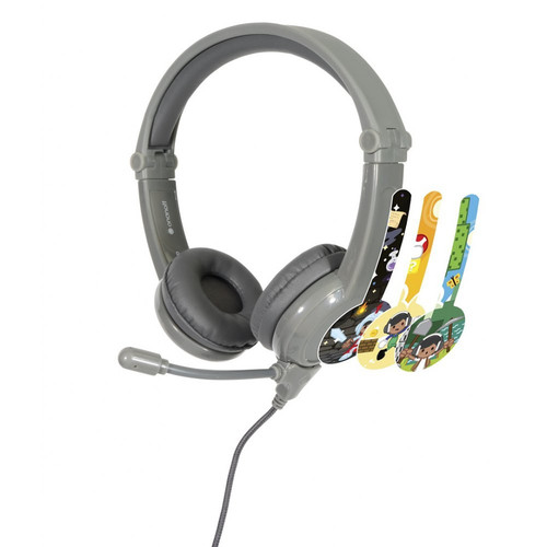 BuddyPhones Headphones Galaxy, grey