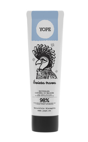 YOPE Natural Hair Conditioner for Greasy Hair Fresh Grass 170ml