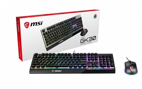 MSI Gaming Wired Set Keyboard & Mouse Vigo GK30 Combo