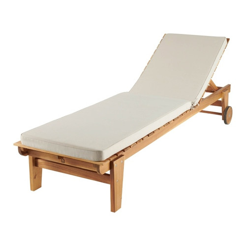 GoodHome Sun Lounger Pad Tiga, sand