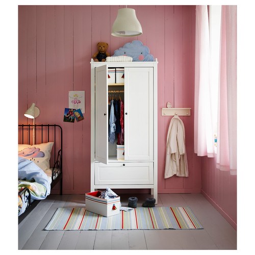 SUNDVIK Wardrobe, white, 80x50x171 cm