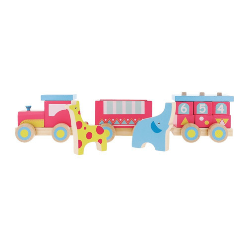 Trefl Wooden Train Cars from Africa 2+