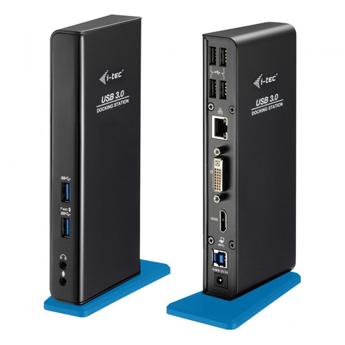 i-tec Dual Docking Station USB 3.0 HDMI DVI Full HD+