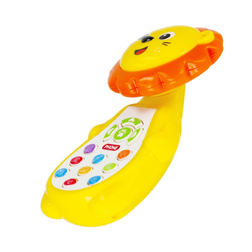 Bam Bam Musical Toy Phone Animal Lion 18m+