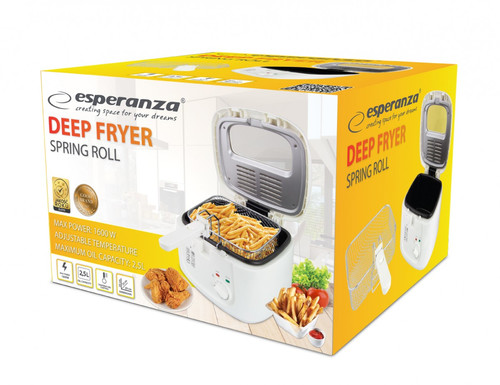 Esperanza Fryer Spring Roll 2.5l, white