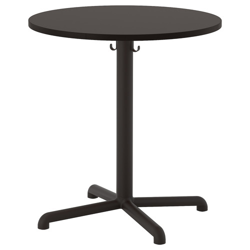 STENSELE Table, anthracite, anthracite, 70 cm