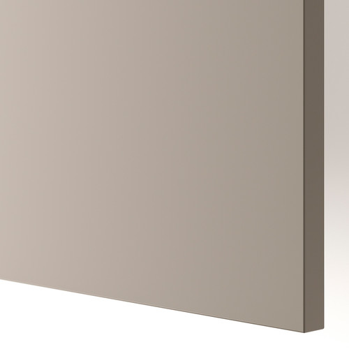 UPPLÖV Cover panel, matt dark beige, 39x240 cm