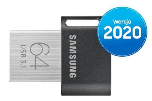 Samsung Flash Drive FIT Plus USB3.1 64GB Gray MUF-64AB/AP