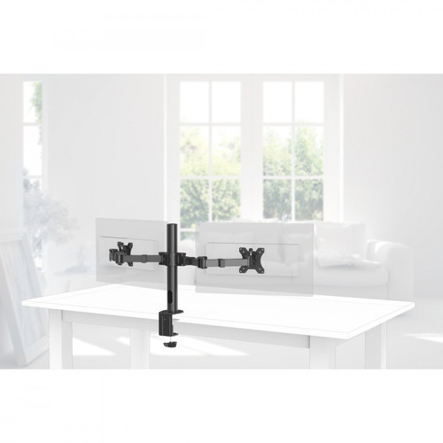 Hama Monitor Holder 2 arms, height-adjustable 13-35" 15kg