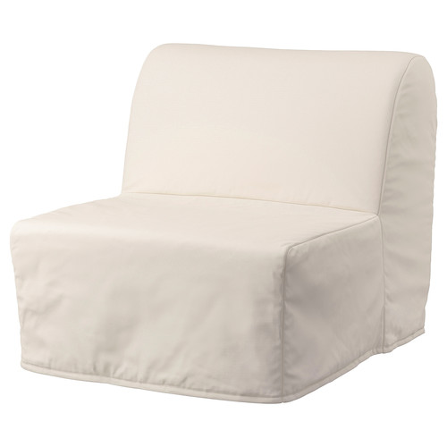 LYCKSELE Cover for chair-bed, Ransta natural
