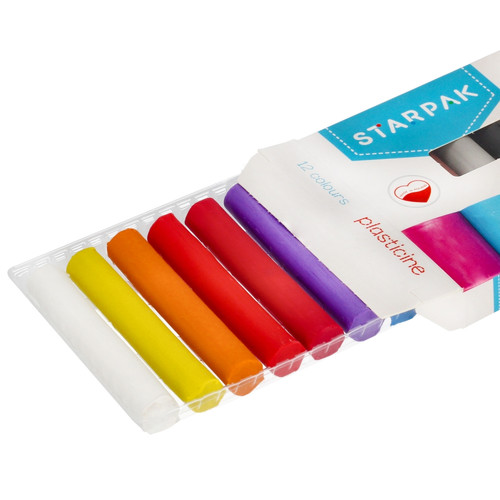 Starpak Plasticine 12 Colours