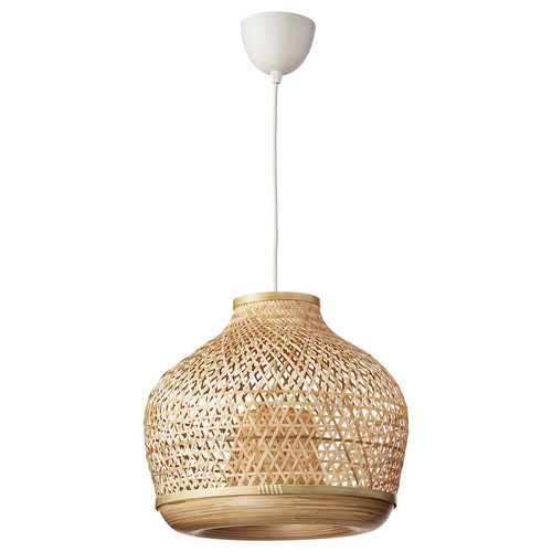 MISTERHULT Pendant lamp, bamboo, 45 cm