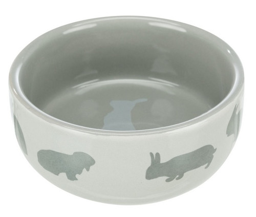 Trixie Ceramic Bowl for Rabbits 250ml, 1pc, assorted colours