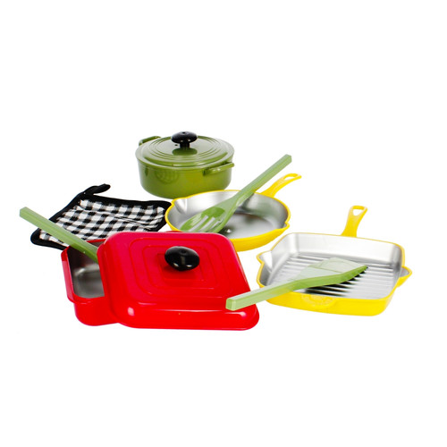 Cookware Set Make Breakfast 10pcs 3+