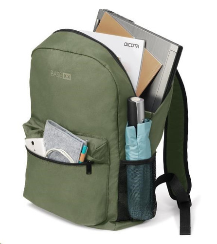 Dicota Notebook Backpack 15.6" BASE XX B2, olive green