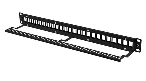 Lanberg Patch Panel 24-ports 1U 19", black