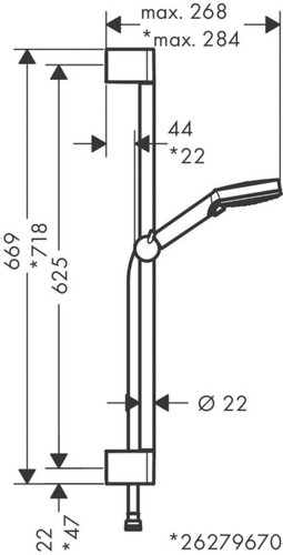 Hansgrohe Shower Set Vario 4