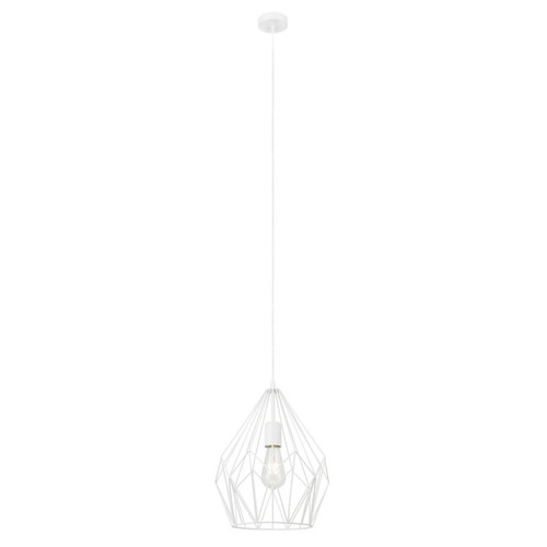 GoodHome Pendant Lamp Phobeto E27, white