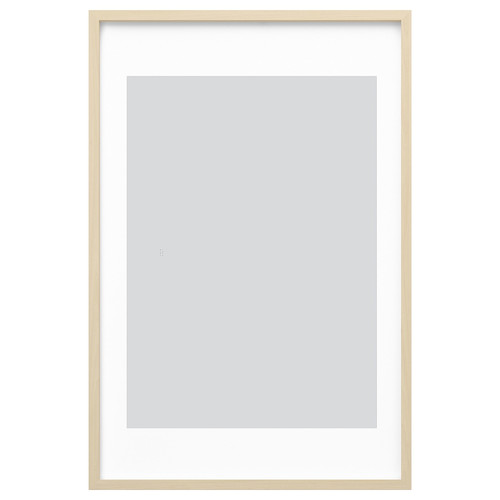 RÖDALM Frame, birch effect, 61x91 cm