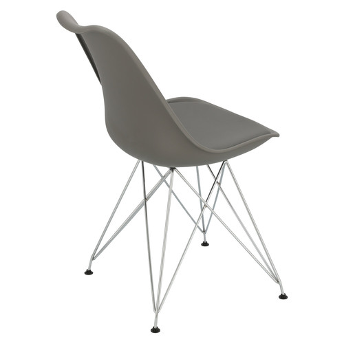 Dining Chair Norden DSR PP, dark grey