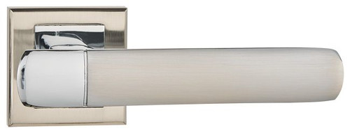 Door Handle Schaffner Gold, satin nickel/chrome