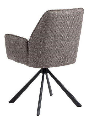 Upholstered Chair Glenda, light grey