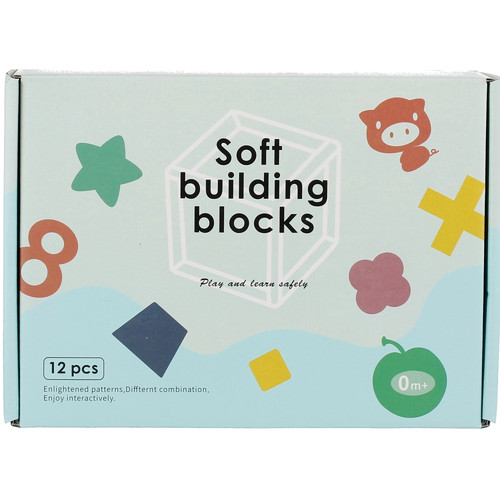 Soft Building Blocks 12pcs 0+