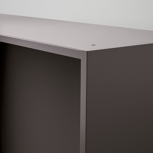 PAX Wardrobe frame, dark grey, 75x58x236 cm