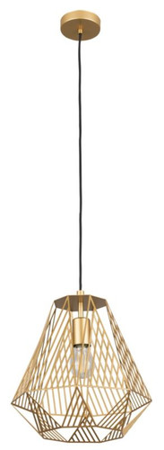 Pendant Lamp Stype 1 x E27, gold