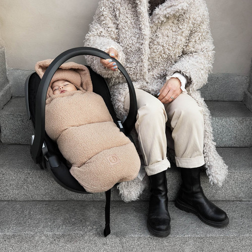 Elodie Details Car Seat Footmuff - Pink Bouclé