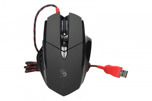 A4Tech Wired Gaming Mouse Bloody V7m USB, black/red