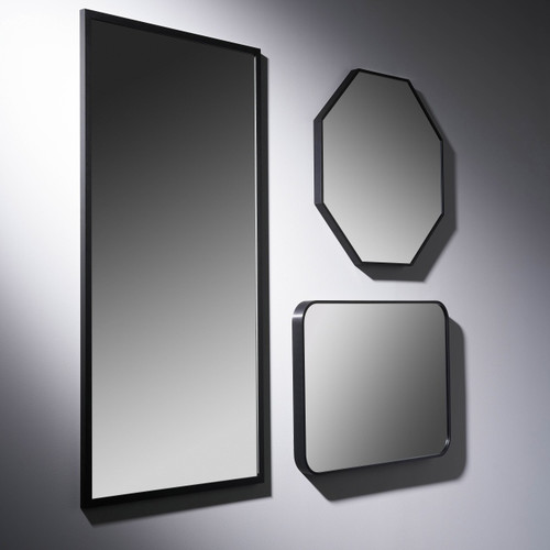 Dubiel Vitrum Mirror Nico 60 x 80 cm, black frame