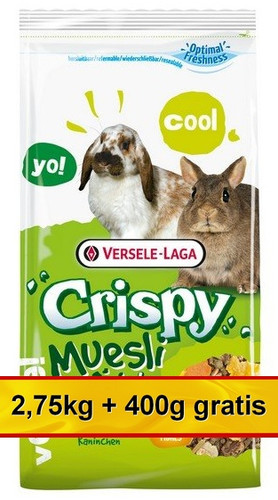 Versele-Laga Crispy Muesli Food for Rabbits 3.15kg