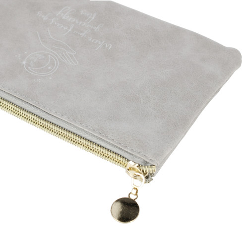 Pencil Case Pouch with Zipper Moon