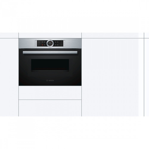 Bosch Compact Oven with Microwave function CMG633BS