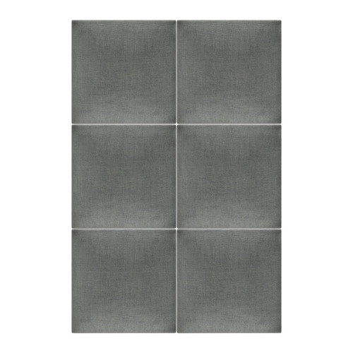 Upholstered Wall Panel Stegu Mollis Square 30x30cm, anthracite