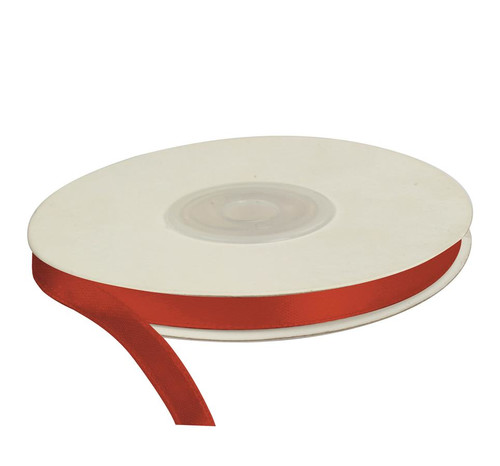 Satin Ribbon 25m 6mm, red