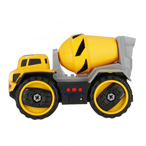 DIY Cement Mixer Truck with Light & Sound 3+