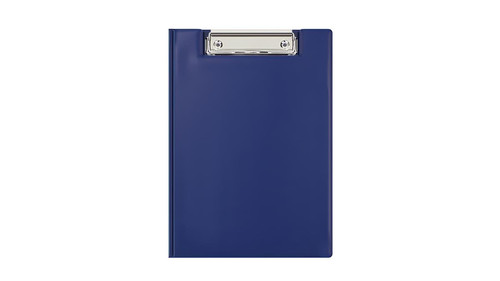 Clipboard Folder A5, PVC, dark blue