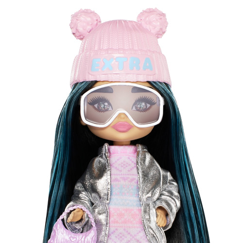 Barbie Extra Minis Travel Doll With Winter Fashion Extra Fly HPB20 3+