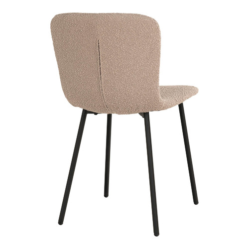 Dining Chair Halden, beige/black