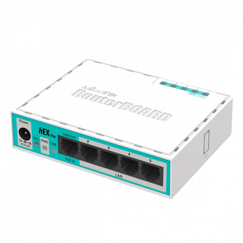 MikroTik Router xDSL 1xWAN 4xLAN RB750r2