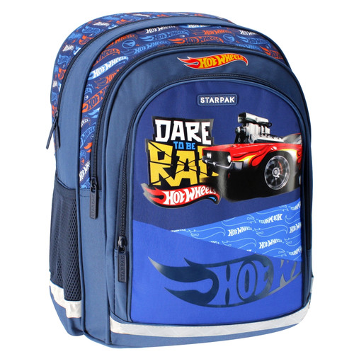 School Backpack Hot Wheels