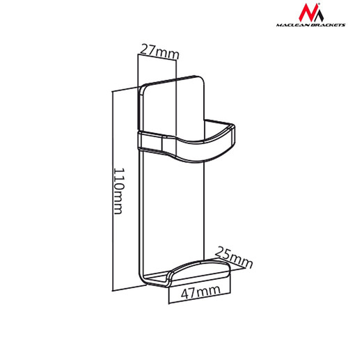 MacLean Remote Bracket MC-755