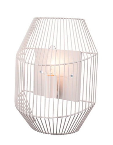 GoodHome Wall Lamp Tsolma 1-p E14, matt white