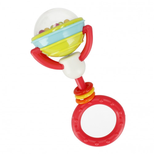 Bam Bam Rattle Lollipop, assorted colours, 0m+