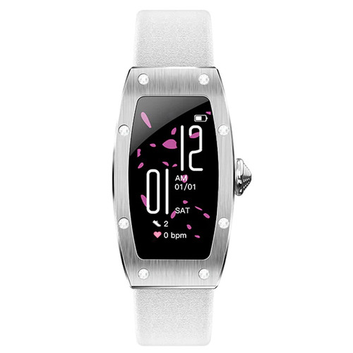 Kumi Smartwatch K18 Svarovski, silver