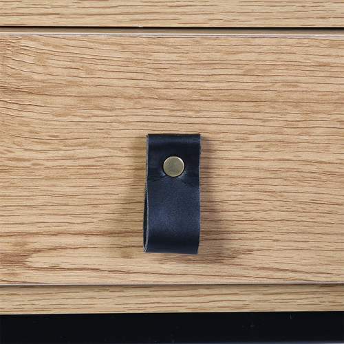 Console Table Abbott, oak/black