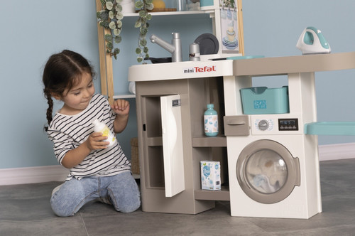 Smoby Mini Tefal Studio Kitchen & Cleaning Playset 3+