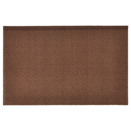 KLAMPENBORG Door mat, indoor, brown, 35x55 cm
